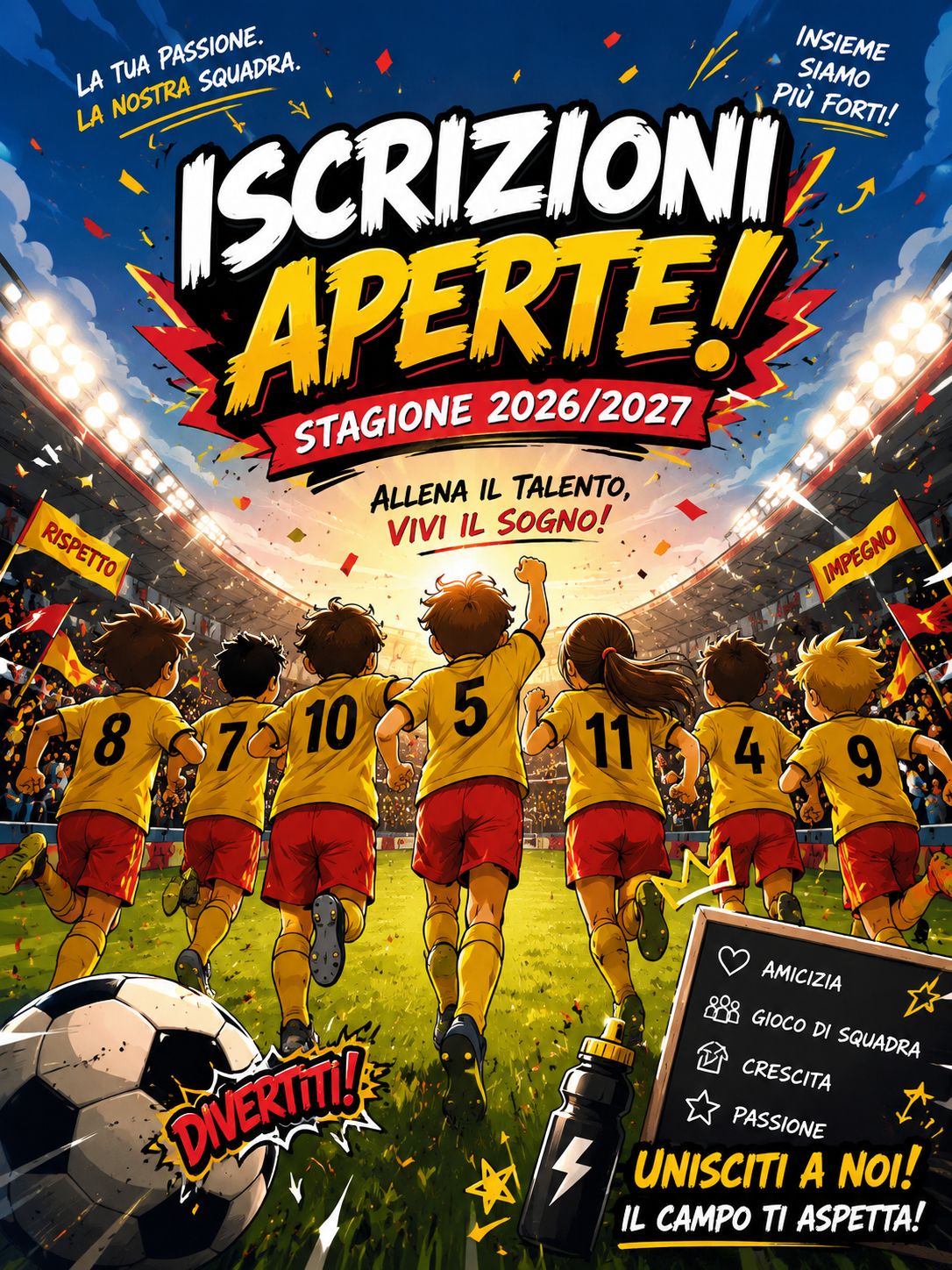 Iscrizioni aperte 1
